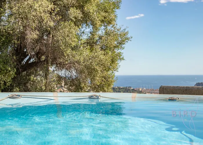 Villa Bonnard In Nice Sea And City View & Pool